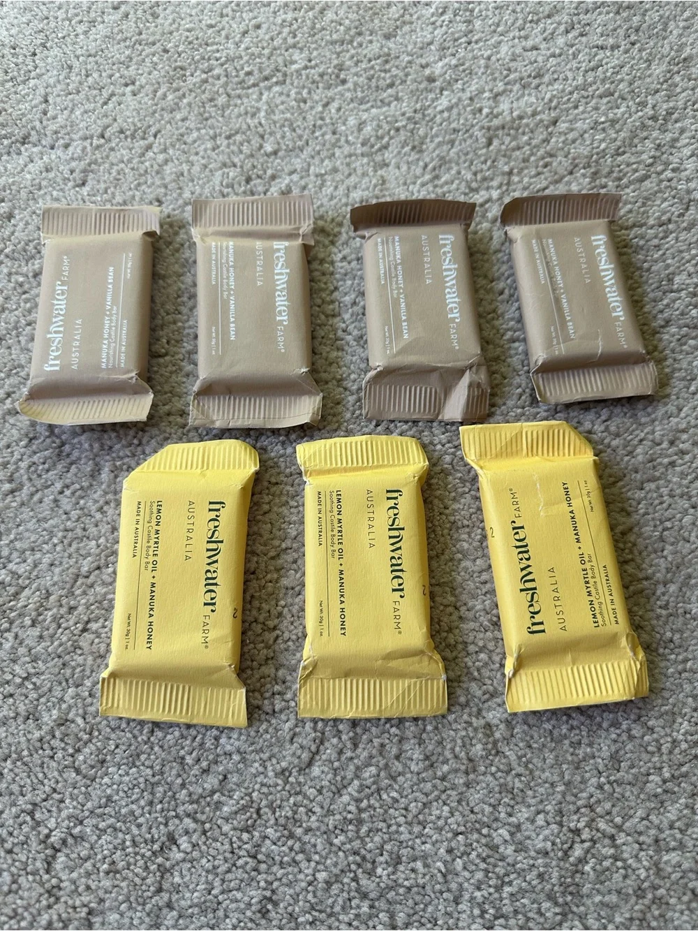 Freshwater Farm Australia Soap Bars - 7 Pack